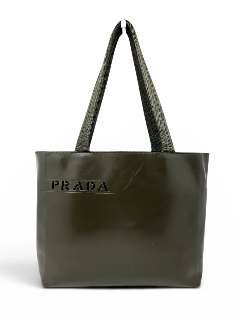 Prada | Bags | Authentic Vintage Prada 9s Green Brown Vitello